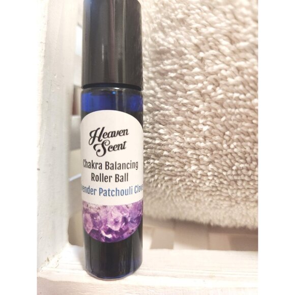 Lavender Patchouli Clove Aromatherapy Roller Ball: Natural Essential Oil Blend - Picture 10 of 10